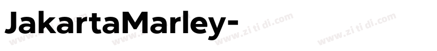 JakartaMarley字体转换