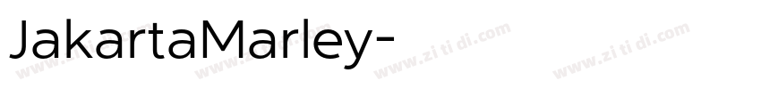 JakartaMarley字体转换