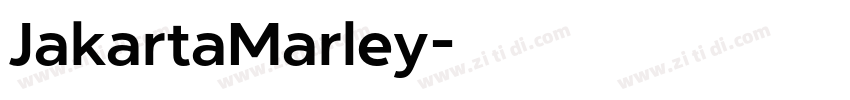 JakartaMarley字体转换