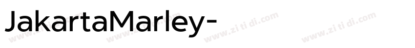 JakartaMarley字体转换