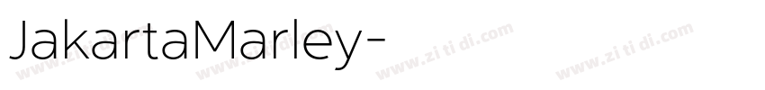 JakartaMarley字体转换