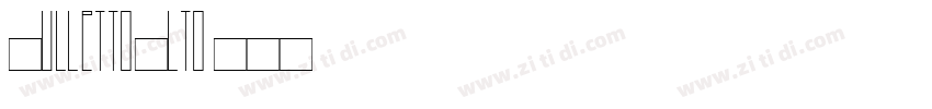 BullettoAlto字体转换