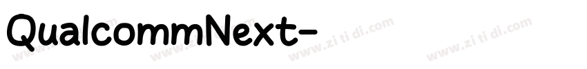 QualcommNext字体转换