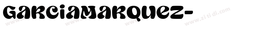GarciaMarquez字体转换