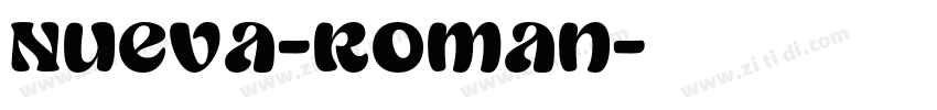 Nueva-Roman字体转换