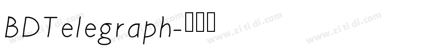 BDTelegraph字体转换