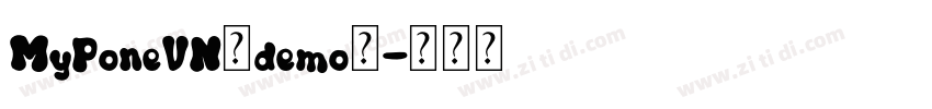 MyPoneVN（demo）字体转换