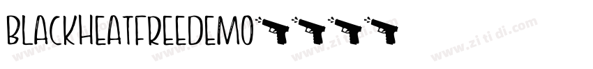 BlackHeatFreeDemo字体转换