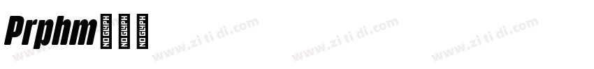 Pariphoom字体转换
