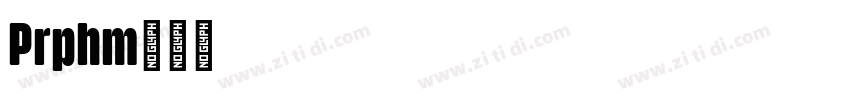 Pariphoom字体转换