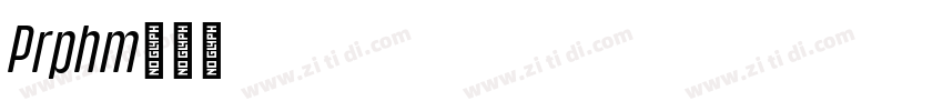 Pariphoom字体转换