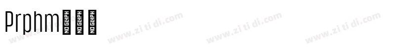 Pariphoom字体转换