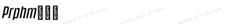 Pariphoom字体转换
