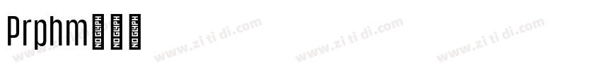 Pariphoom字体转换