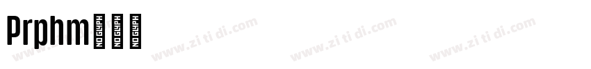 Pariphoom字体转换