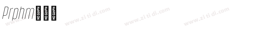 Pariphoom字体转换