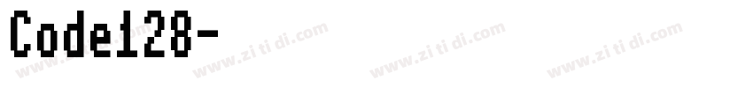 Code128字体转换