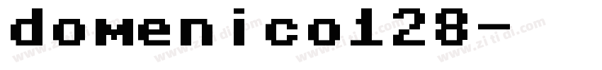 domenico128字体转换