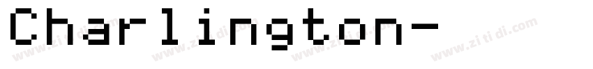Charlington字体转换