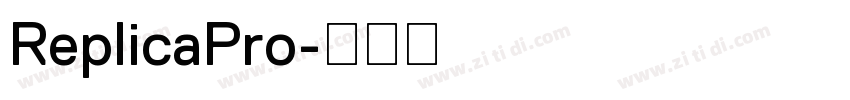 ReplicaPro字体转换