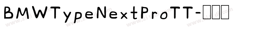 BMWTypeNextProTT字体转换