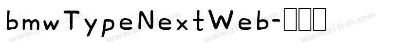 bmwTypeNextWeb字体转换