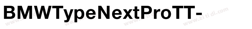 BMWTypeNextProTT字体转换