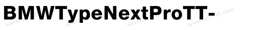 BMWTypeNextProTT字体转换