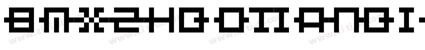 BMXzhqotianqi字体转换