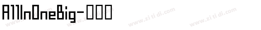 A11InOneBig字体转换