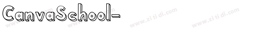 CanvaSchool字体转换