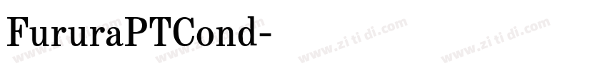 FururaPTCond字体转换