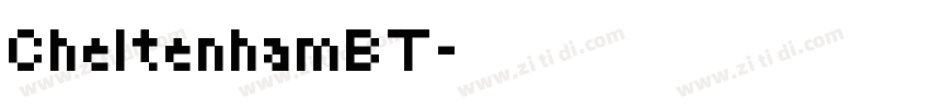CheltenhamBT字体转换