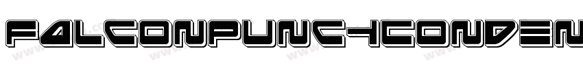 FalconPunchCondensed字体转换