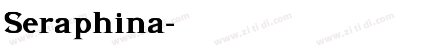 Seraphina字体转换