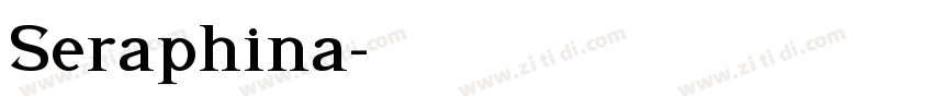 Seraphina字体转换