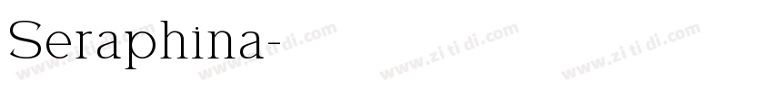 Seraphina字体转换