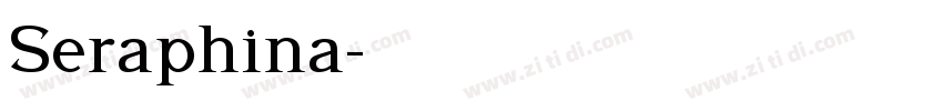 Seraphina字体转换