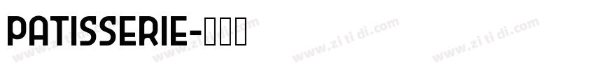 Patisserie字体转换