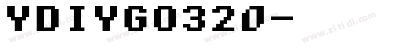 YDIYGO320字体转换