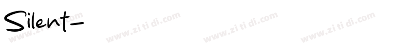 Silent字体转换