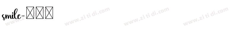 smile字体转换