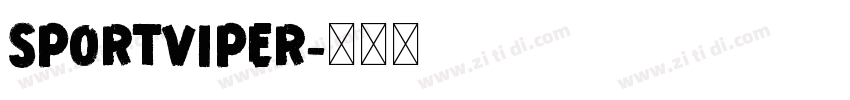 SPORTVIPER字体转换