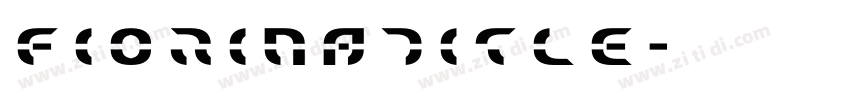 FiorinaTitle字体转换