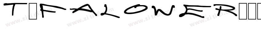 T和FALOWER字体转换
