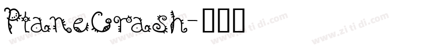 PlaneCrash字体转换