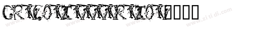 GreconianVersion字体转换