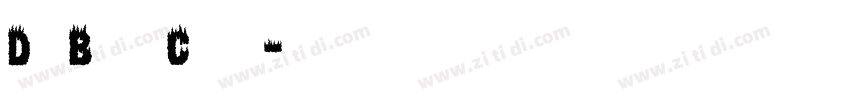 DemoBurningChiller字体转换