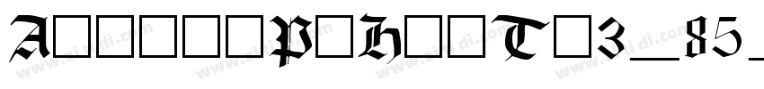 AlbabaPuHuiTi3_85_Bo字体转换 AlbabaPuHuiTi3_85_Bo字体转换