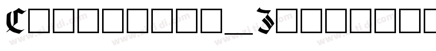 Changchun_Jiangbei字体转换